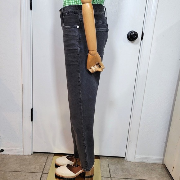 Madewell The Perfect Vintage Jeans Size 26 High Rise Straight Washed Black - Picture 8 of 10